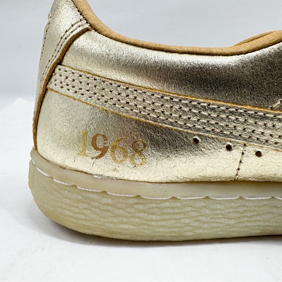 PUMA SUEDE 50TH GOLD ANNIVERSARY UNISEX SIZE 6.5C Big Kids - Picture 10 of 13